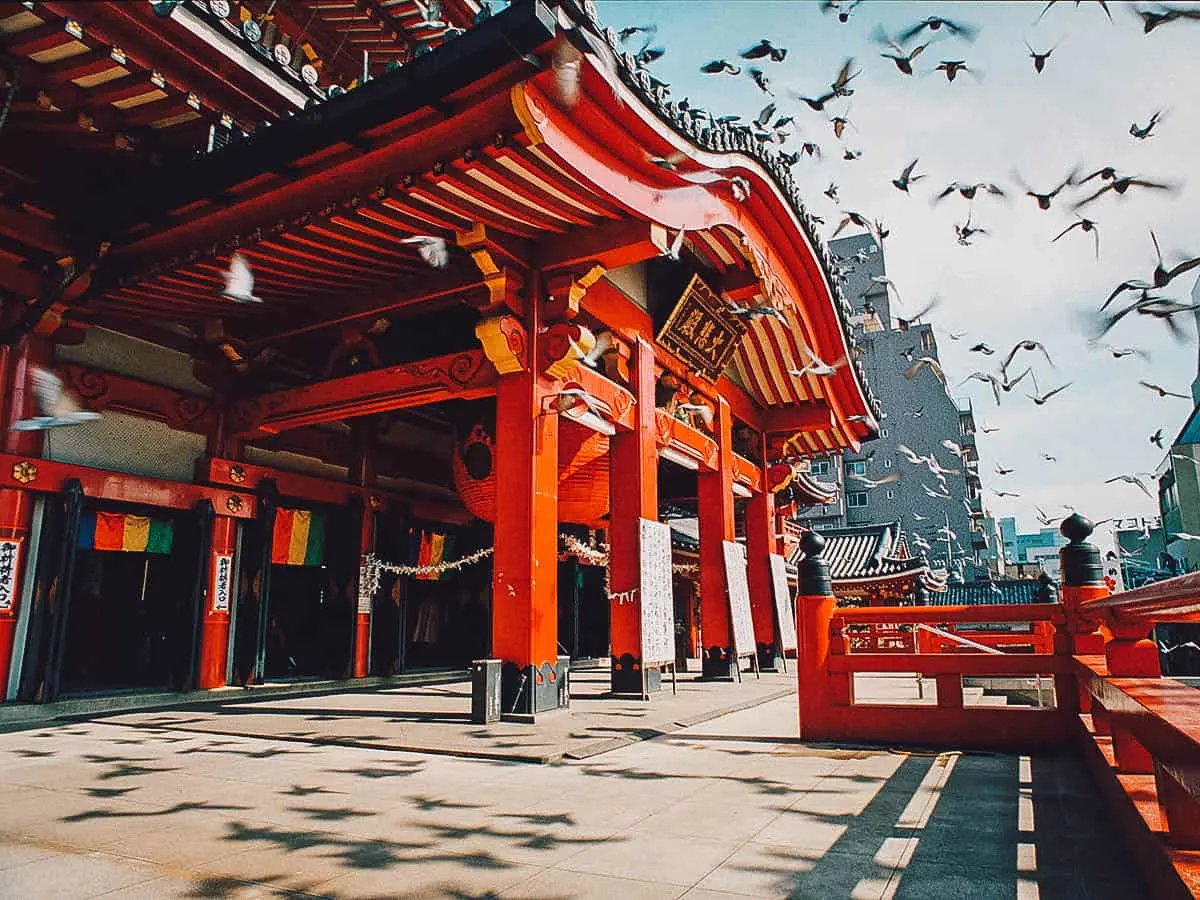 Osu Kannon, Nagoya, Japan Osu Kannon exterior