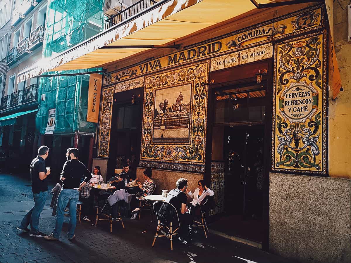 Viva Madrid exterior