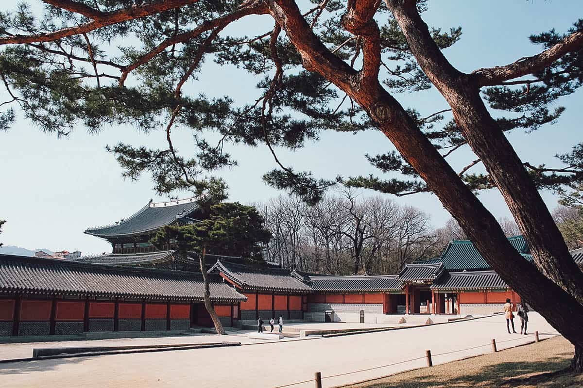 Changdeokgung Palace in Seoul, South Korea