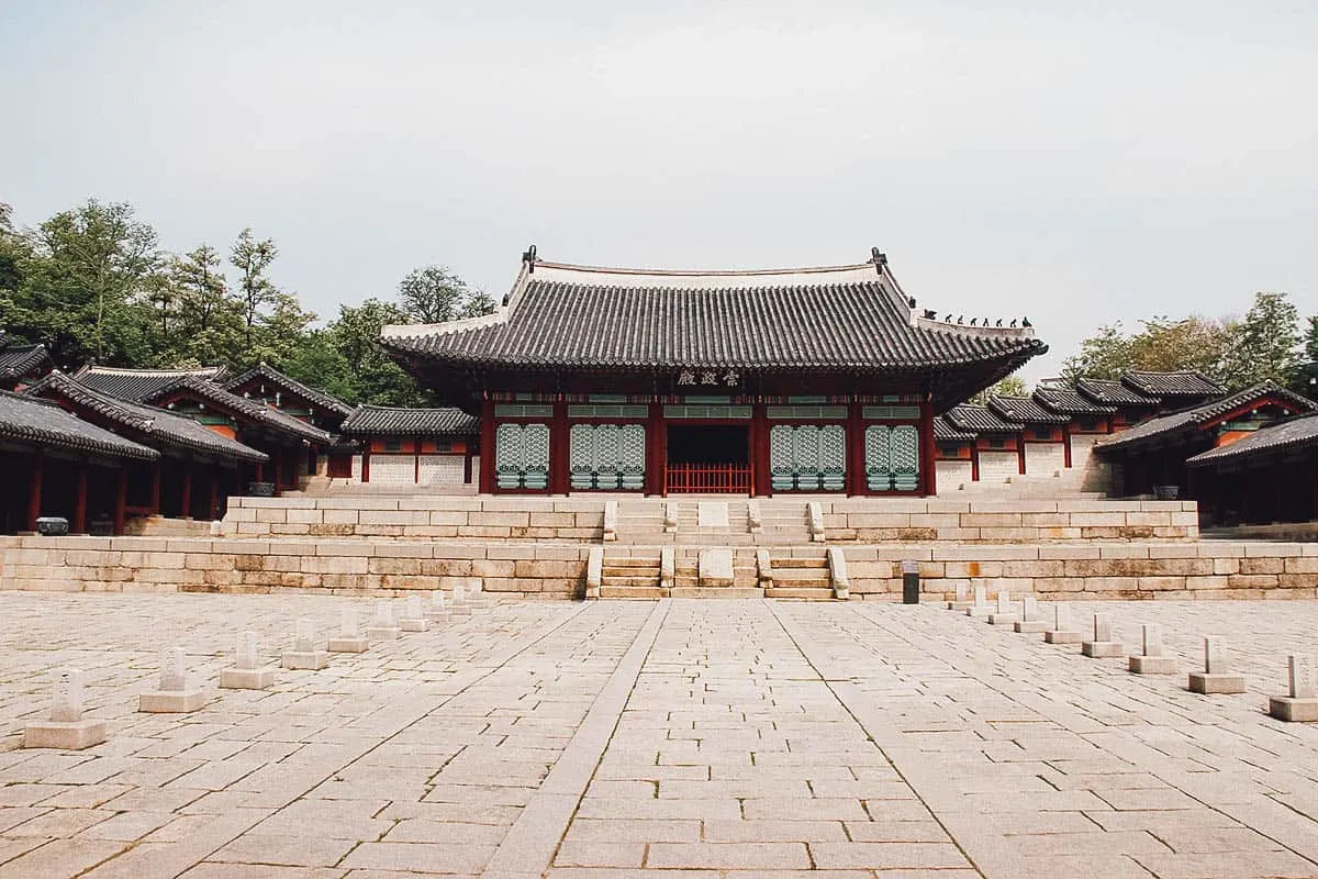 Gyeonghuigung Palace in Seoul, South Korea