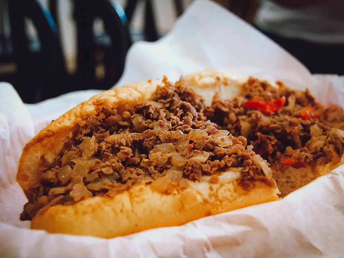Best Countries for Food Philly cheesesteak