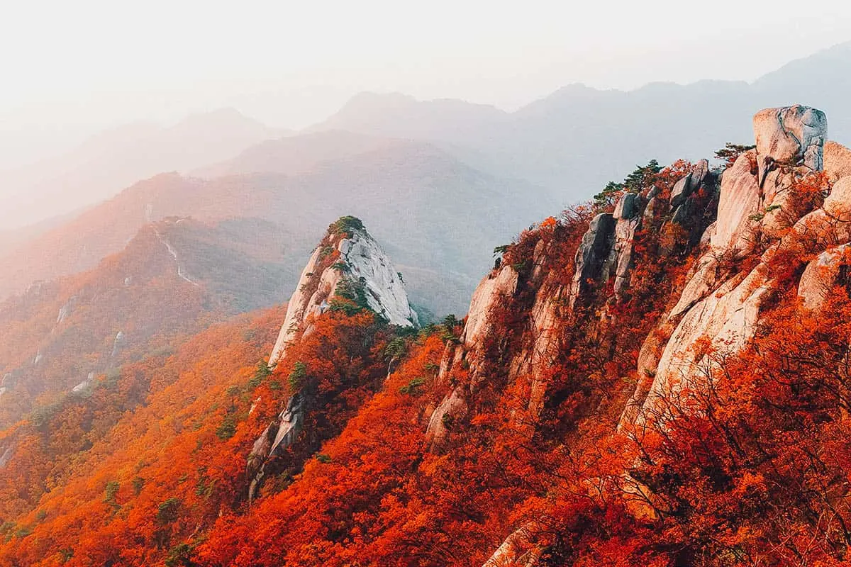 Mountains at Bhukansan National Park