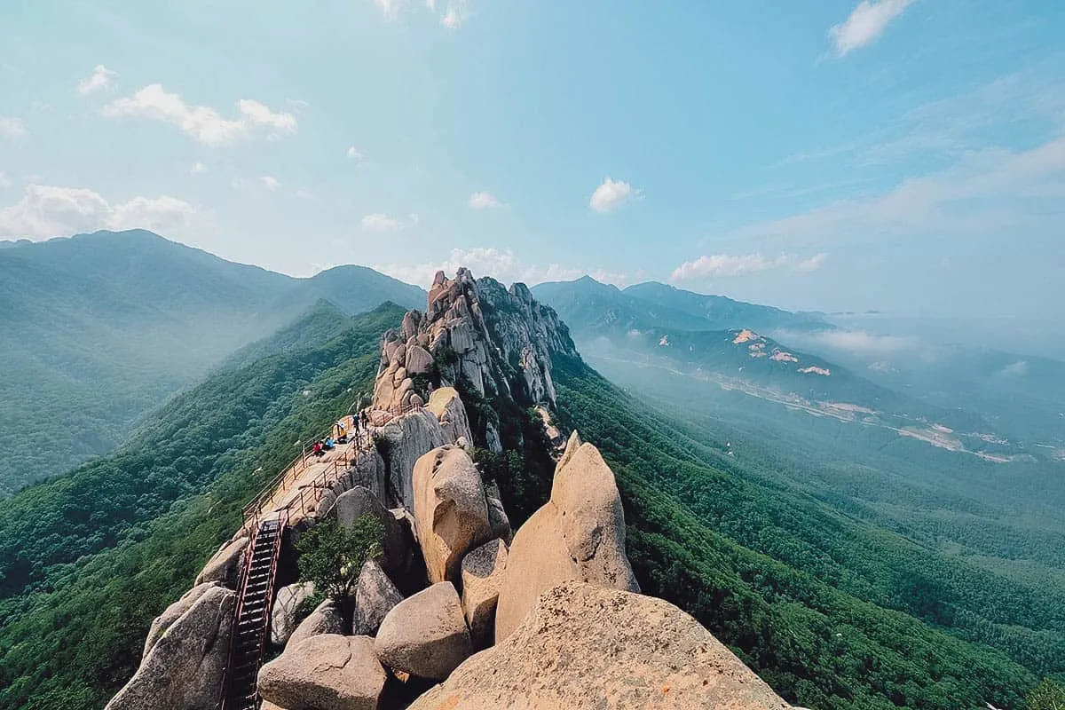 Mountains at Seoraksan National Park