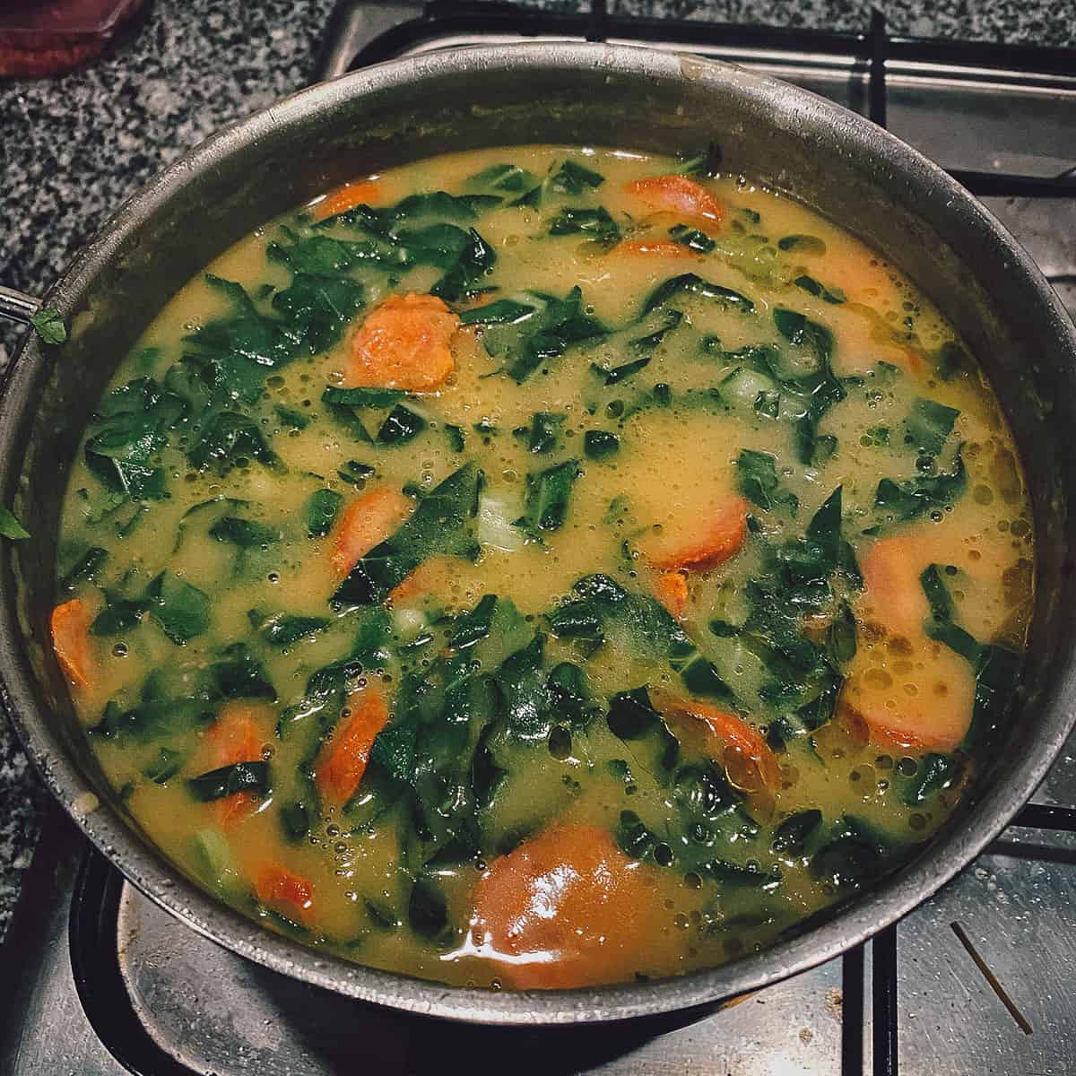 Caldo verde, Portuguese kale soup