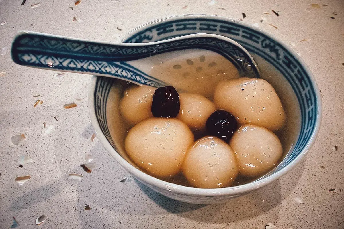 What to Eat in Shanghai Tang yuan