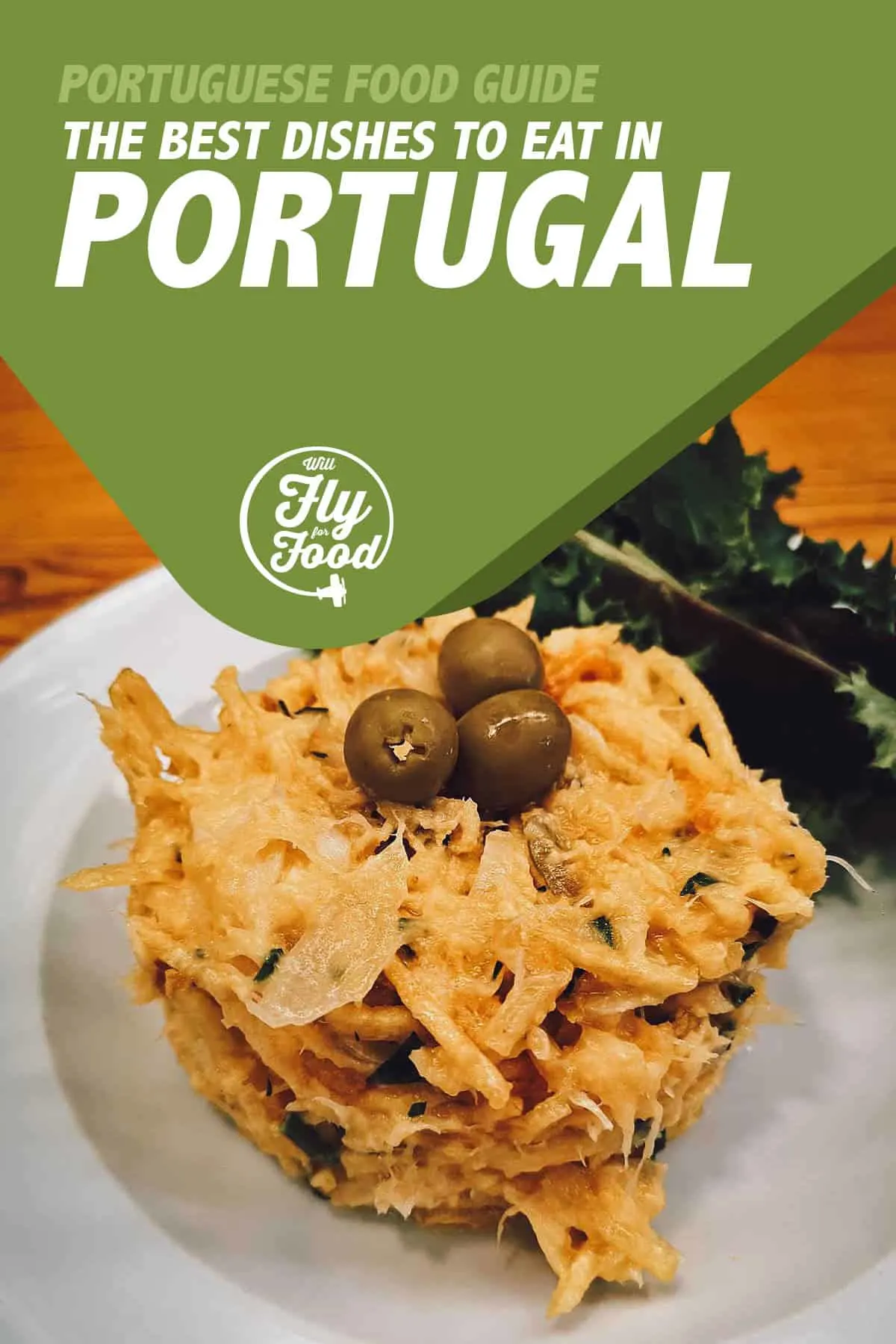Portuguese salt cod dish