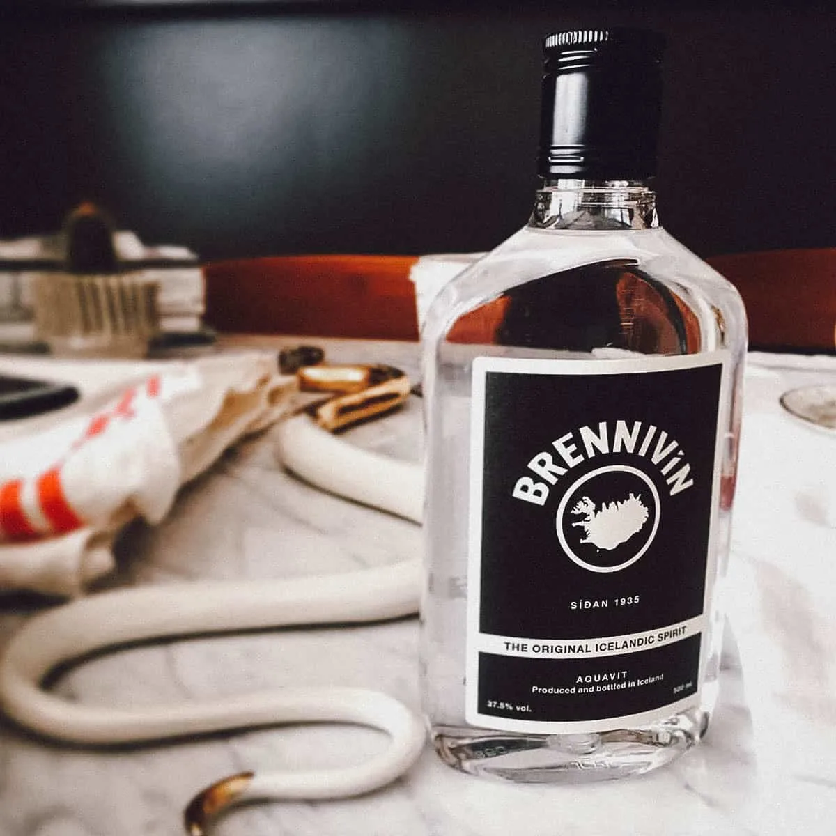 What to Eat in Iceland Brennivín