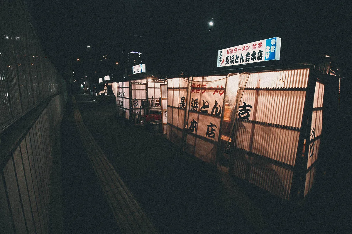 The Best Fukuoka Food and Restaurants Yatai stalls in Fukuoka