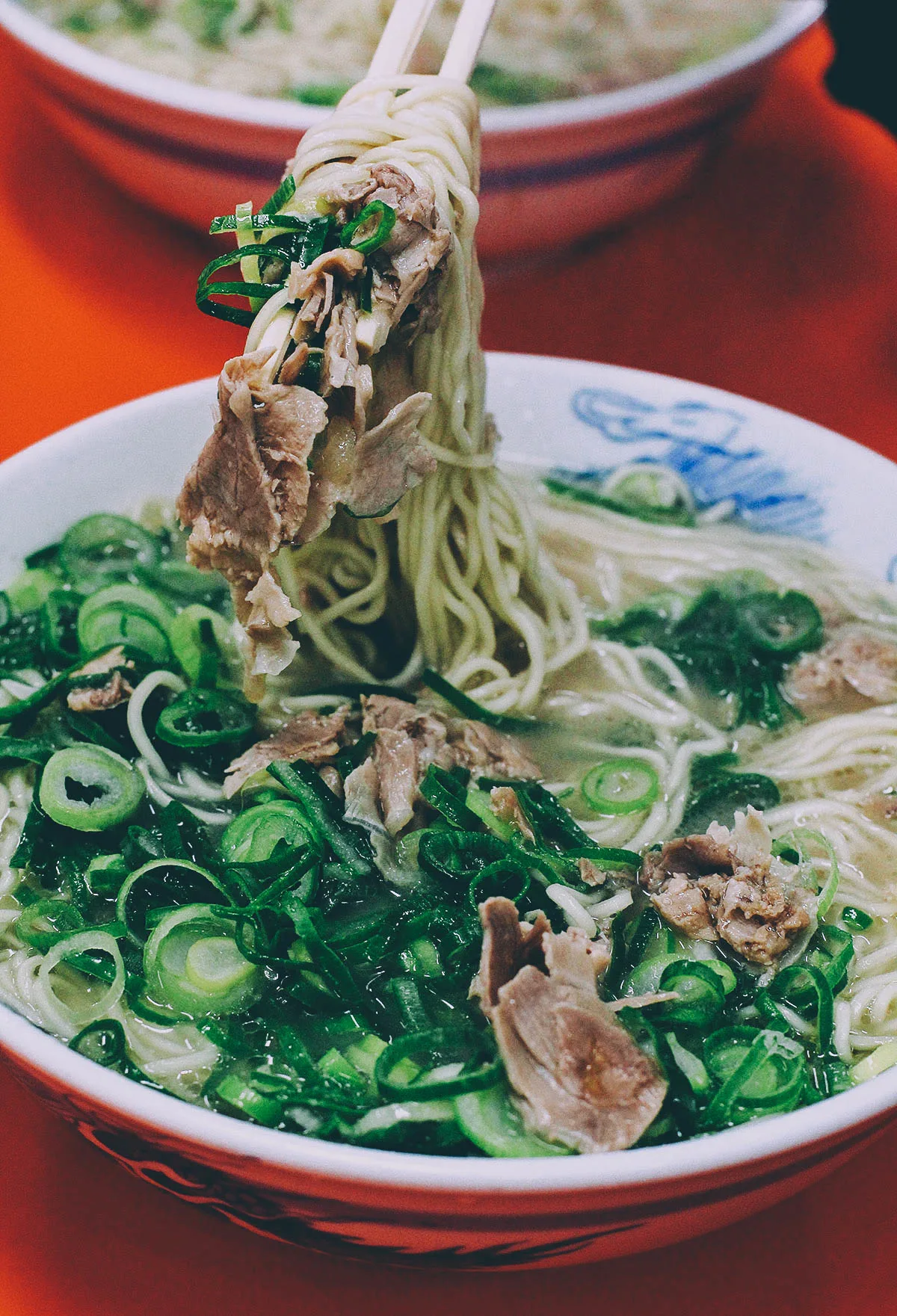 Bowl of ramen in Fukuoka