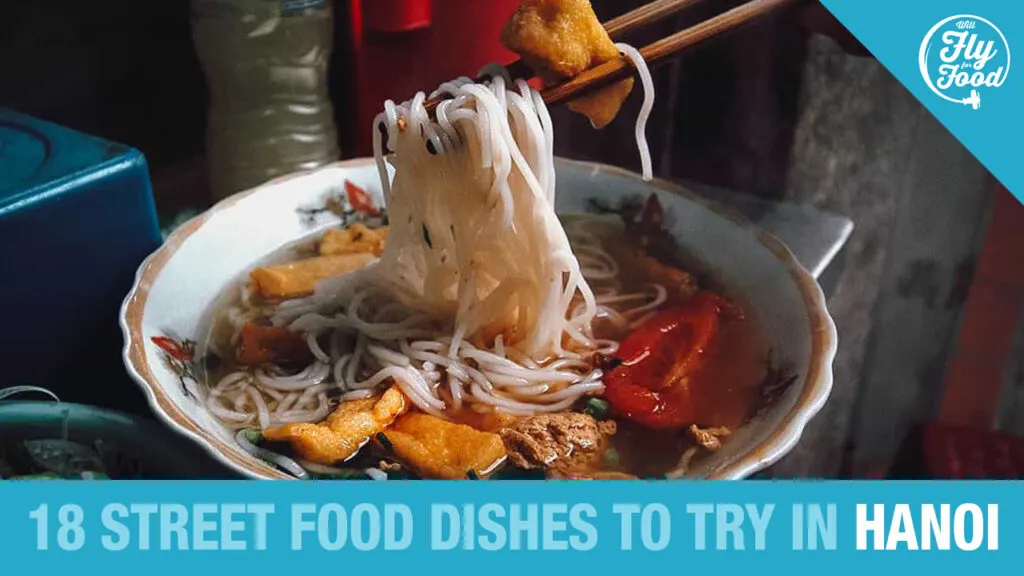 Bun rieu in Hanoi, Vietnam