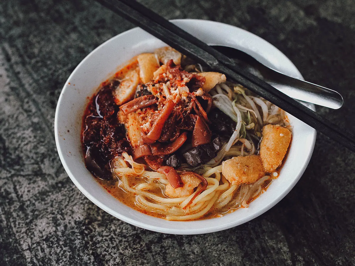 Malaysian Food Guide Curry mee