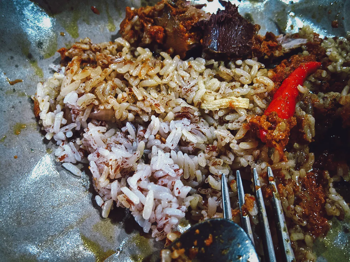 Malaysian Food Guide Nasi dagang