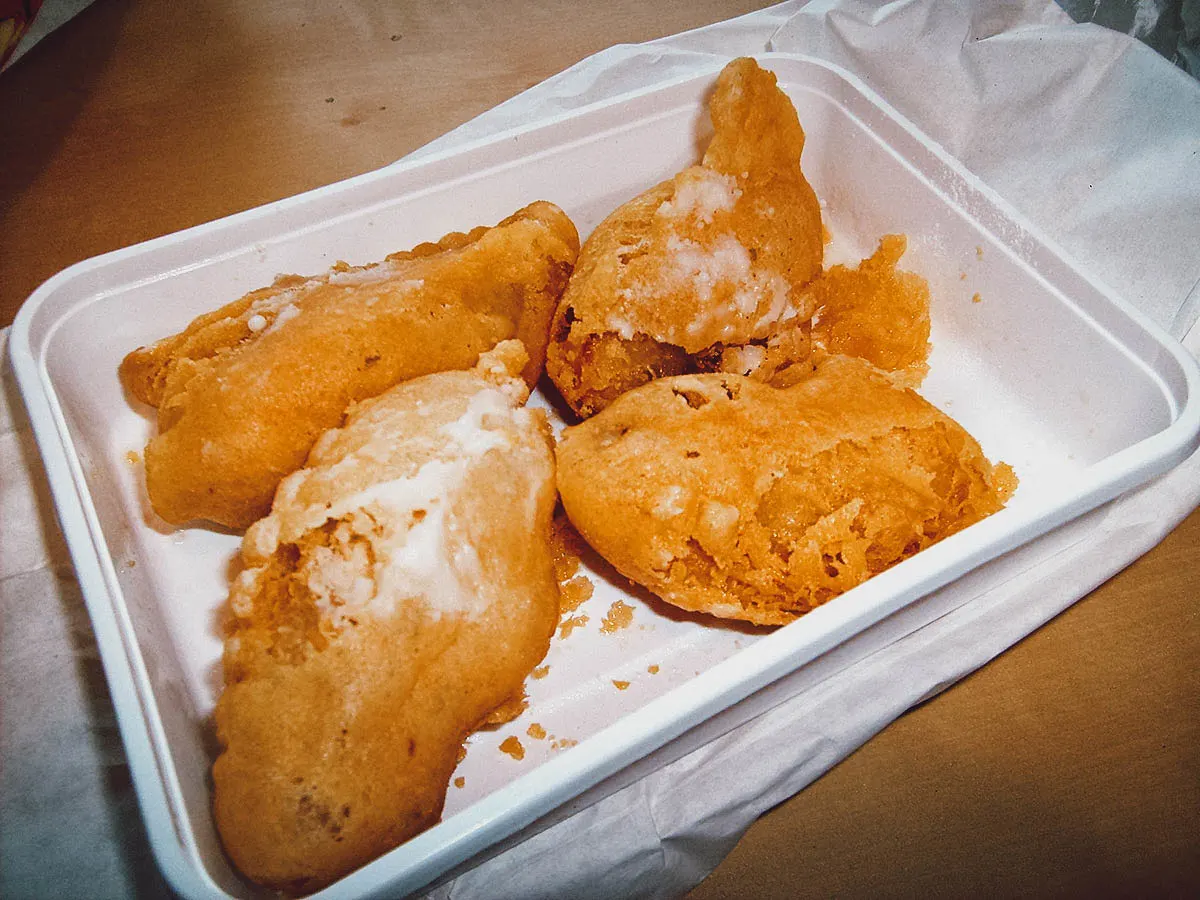 Malaysian Food Guide Pisang goreng