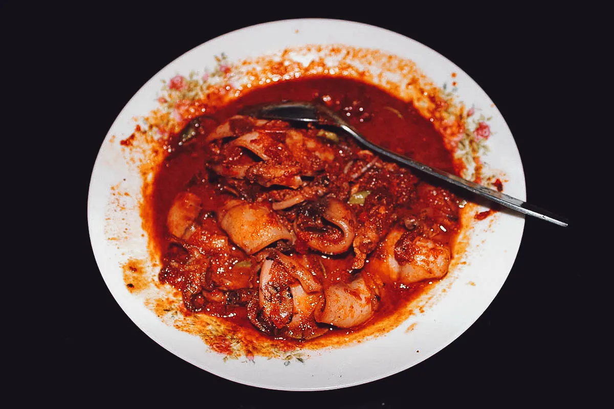 Sambal sotong