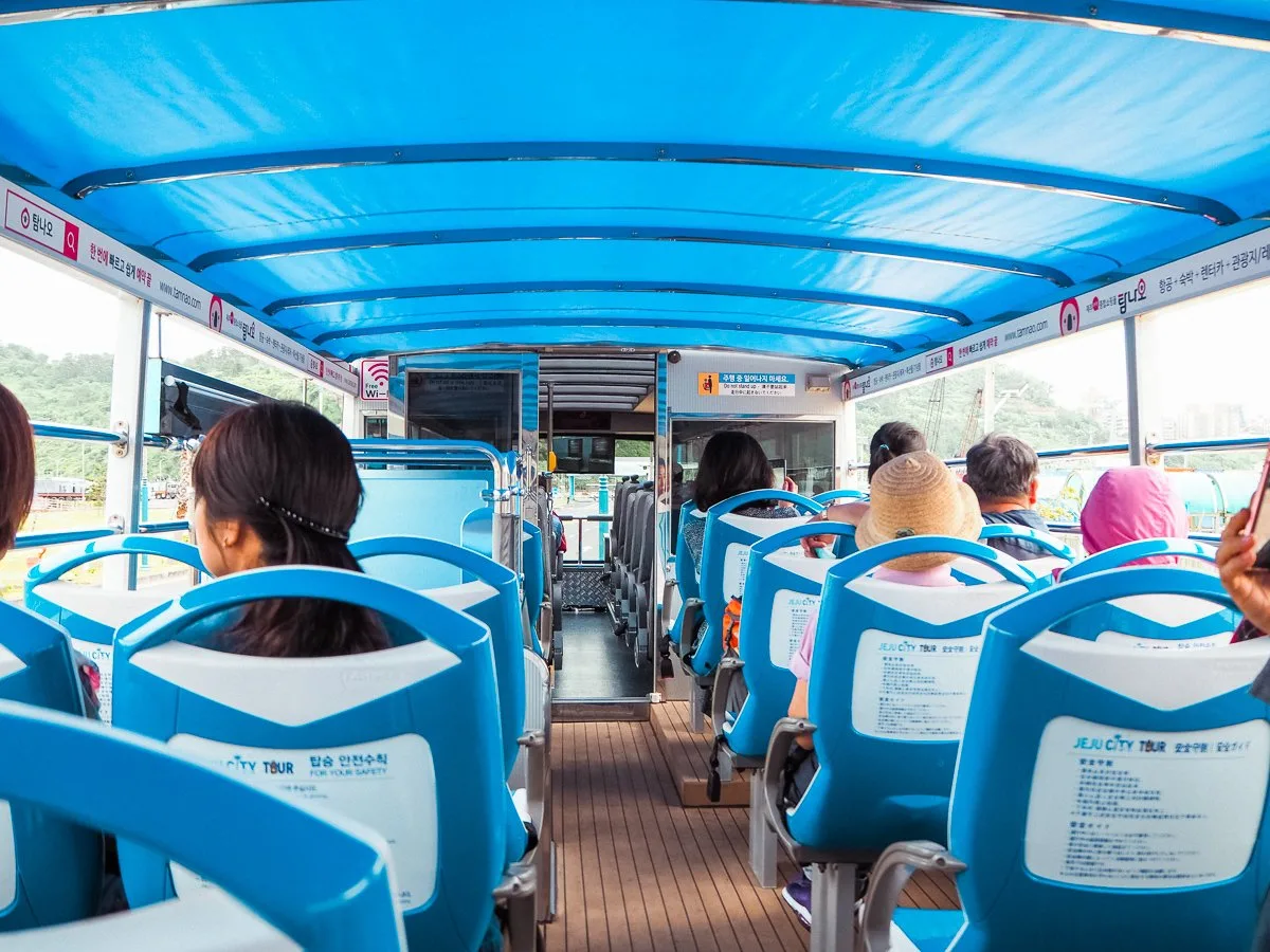 Jeju Itinerary Jeju Island public bus