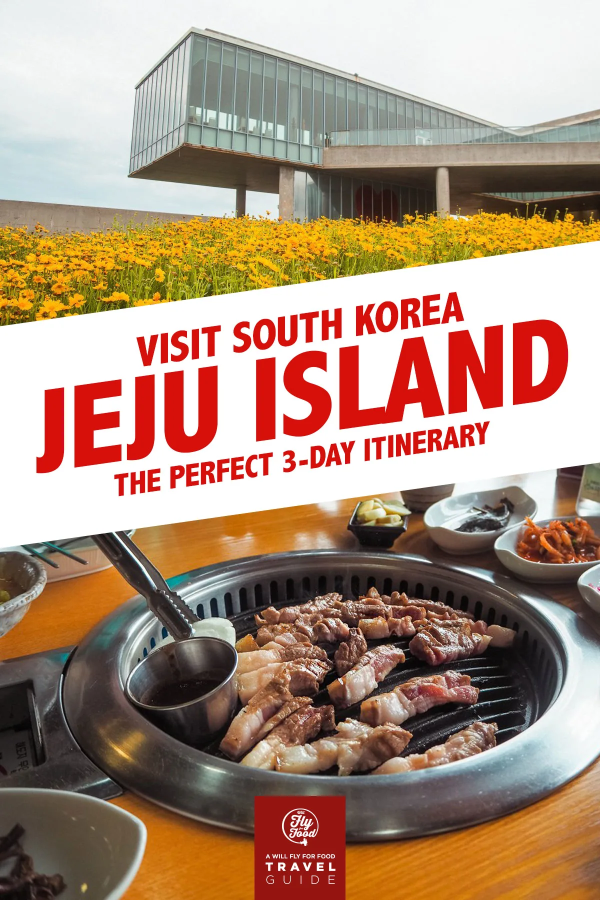Seopjikoji and black pork on Jeju Island