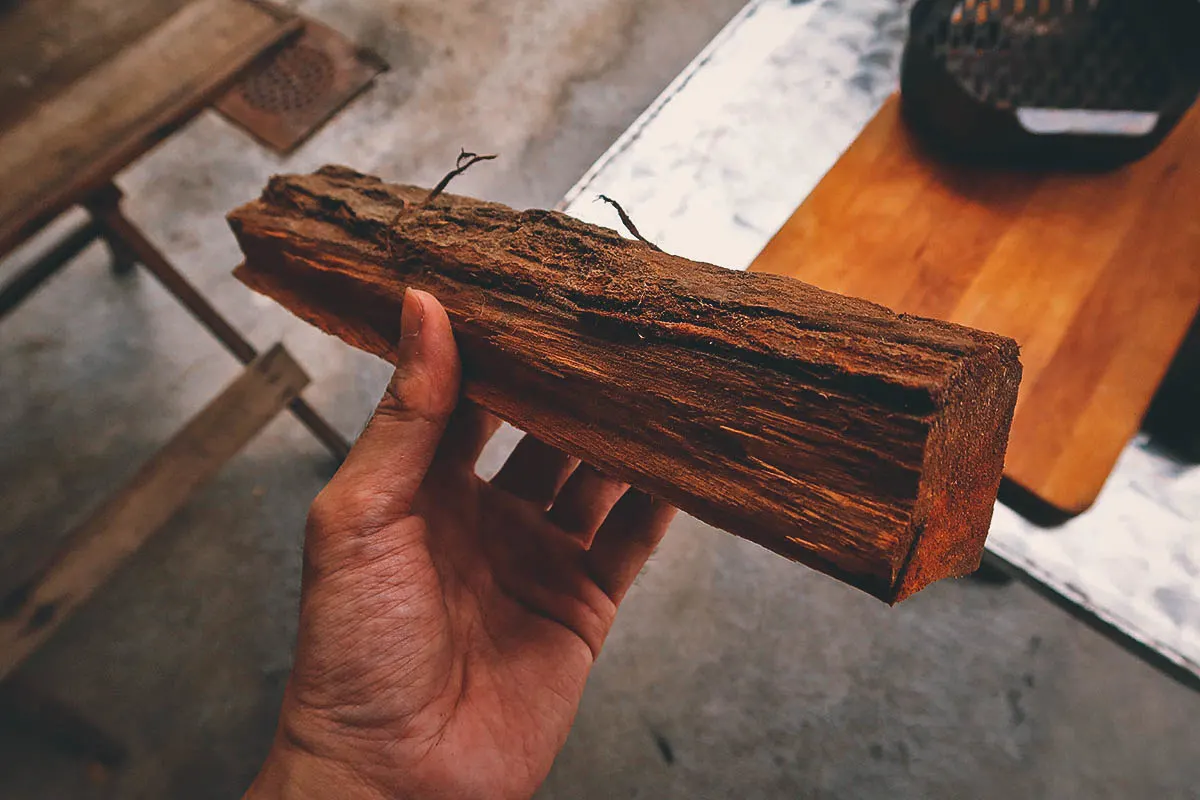 Piece of firewood
