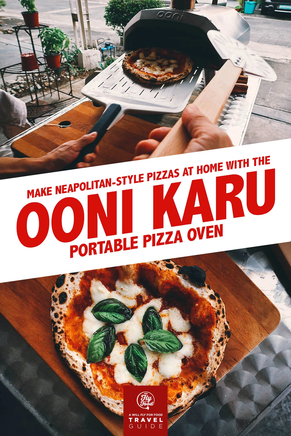 Making Neapolitan-style pizza with an Ooni pizza oven