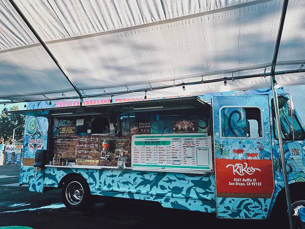The Best Food in San Diego Fish taco truck