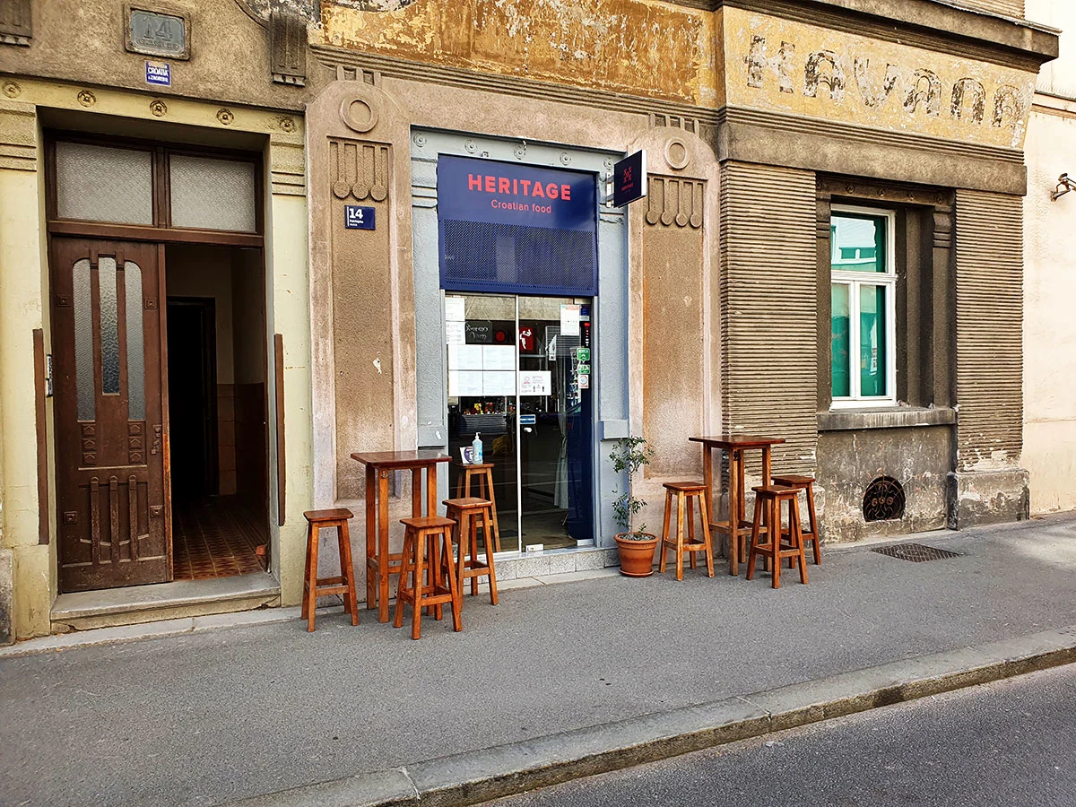 The Best Restaurants and Bars in Zagreb Croatian Food Heritage exterior