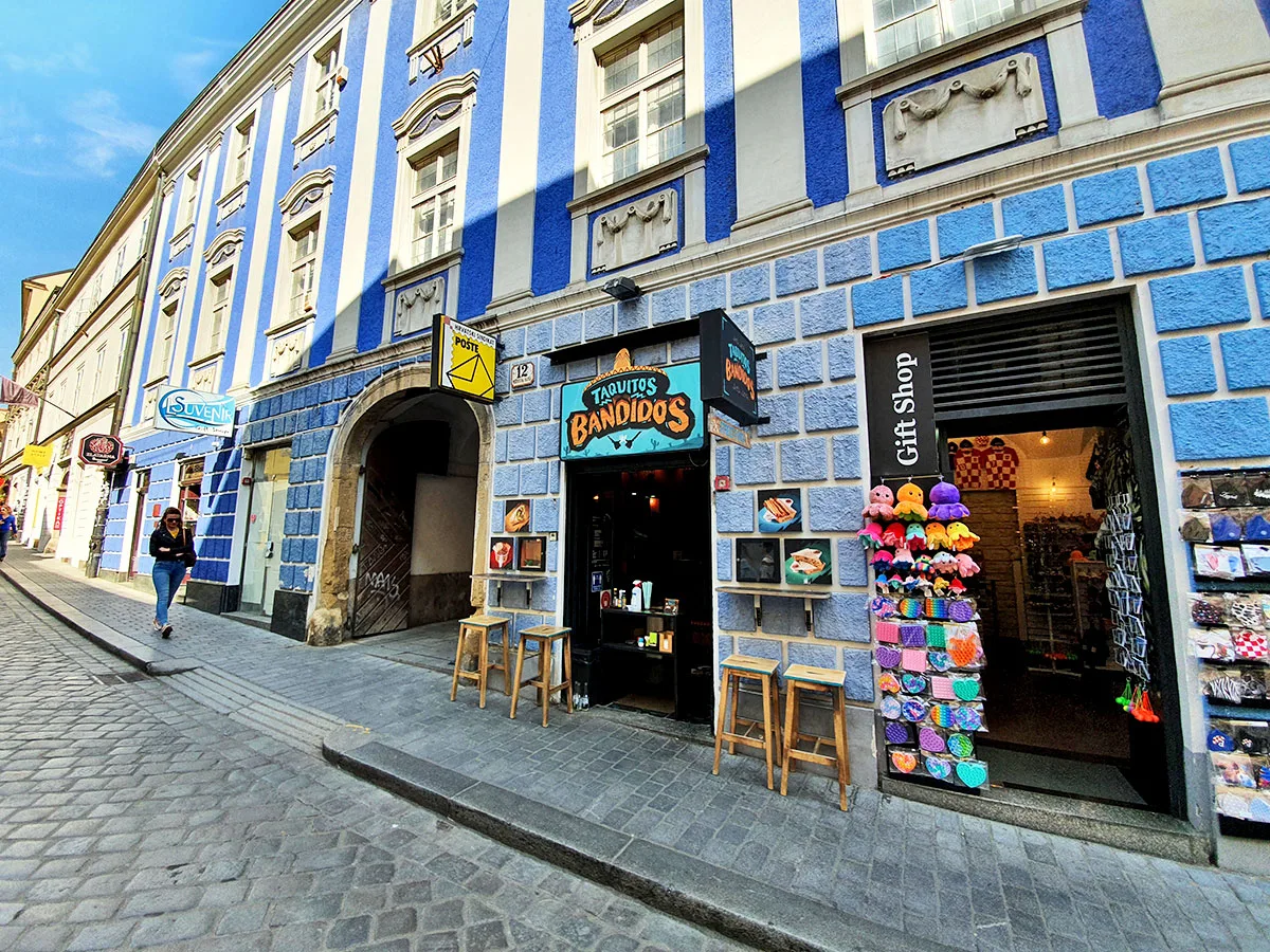 The Best Restaurants and Bars in Zagreb Taquitos Bandidos exterior