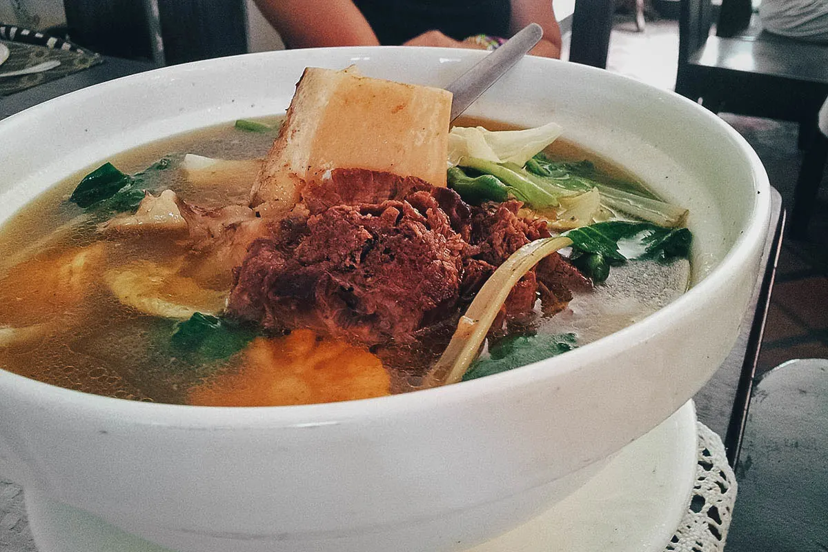 Bulalo, one of the most beloved soups in the Philippines