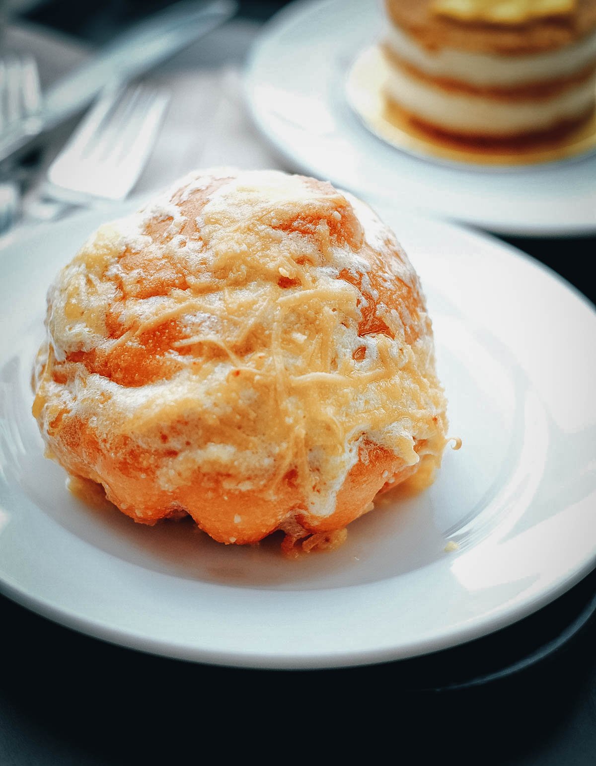 Ensaymada, a popular pastry in the Philippines
