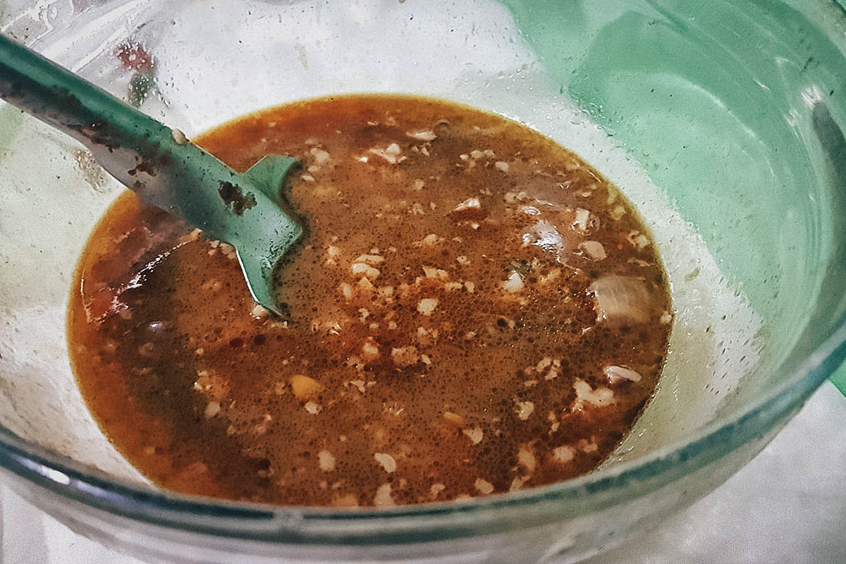 Papaitan, a popular bitter goat dish from Pampanga