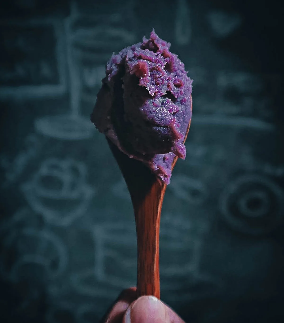 Ube halaya or ube jam