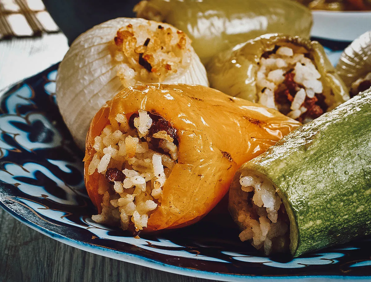 Plate of dolma