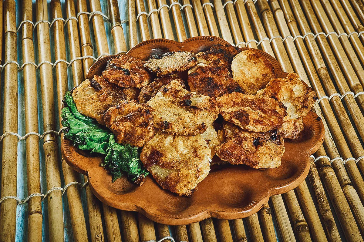 Bajias, crispy deep-fried Kenyan potato fritters