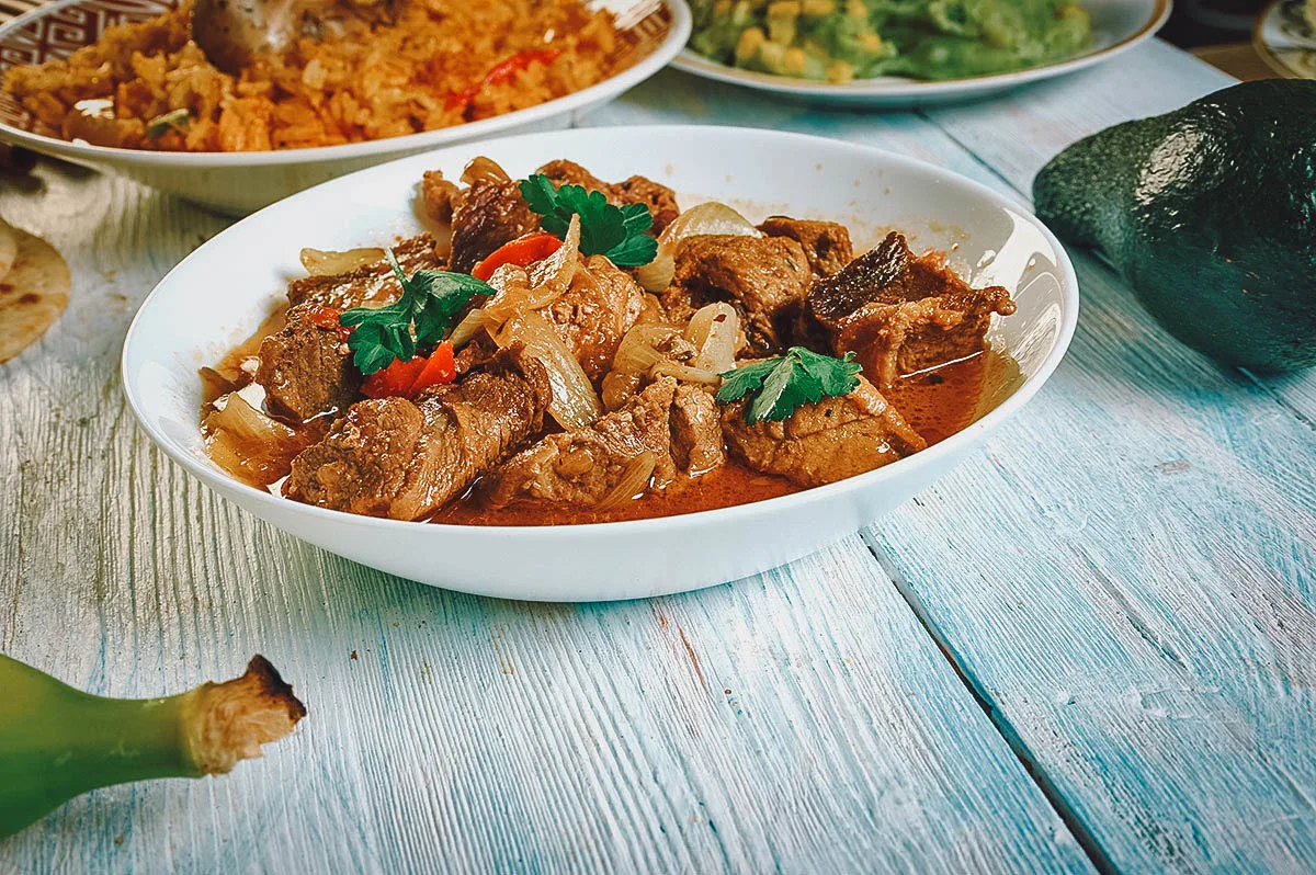 Kenyan Food Kenyan stew made with beef