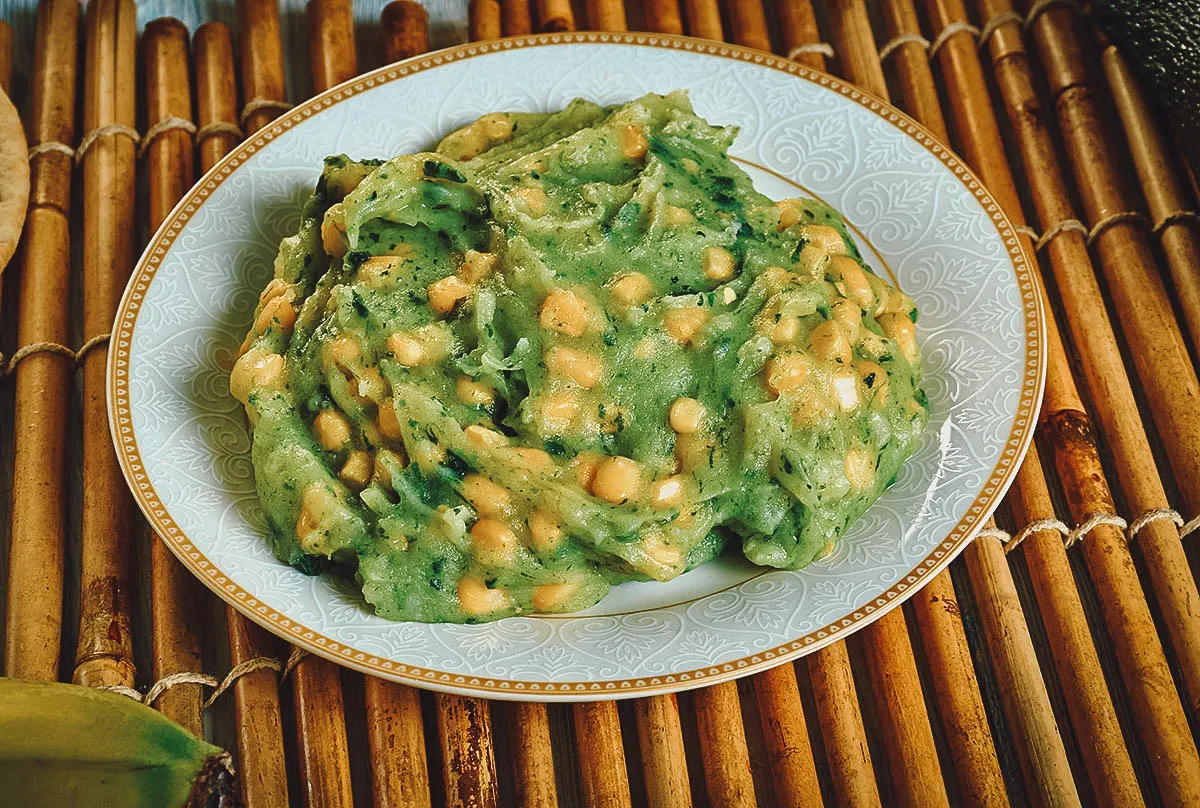 Kenyan Food Irio, a popular Kenyan side dish