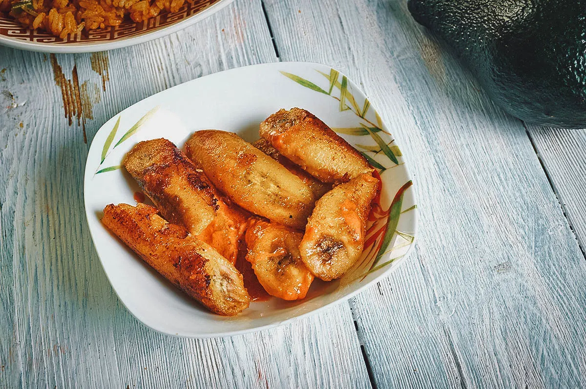 Kenyan Food Matoke, a Kenyan stew made with bananas