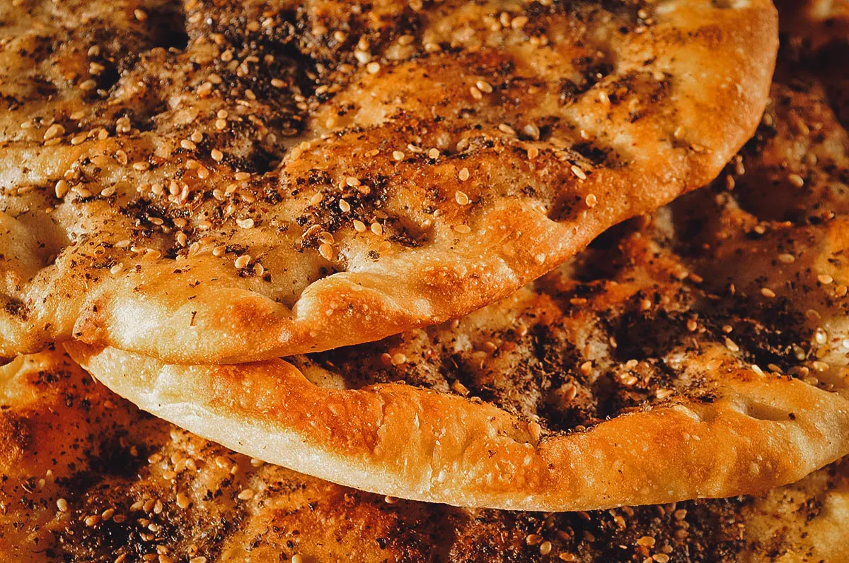 Lebanese Food Manakish