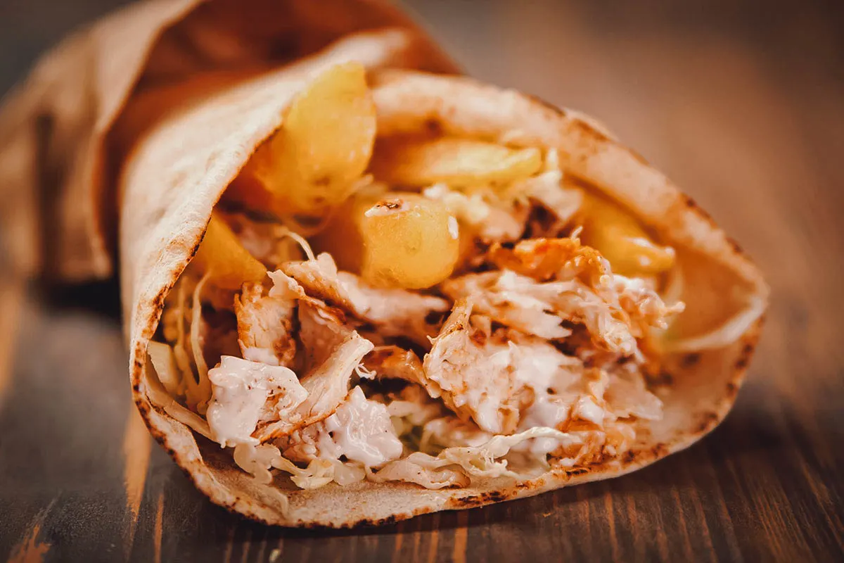 Lebanese Food Shawarma