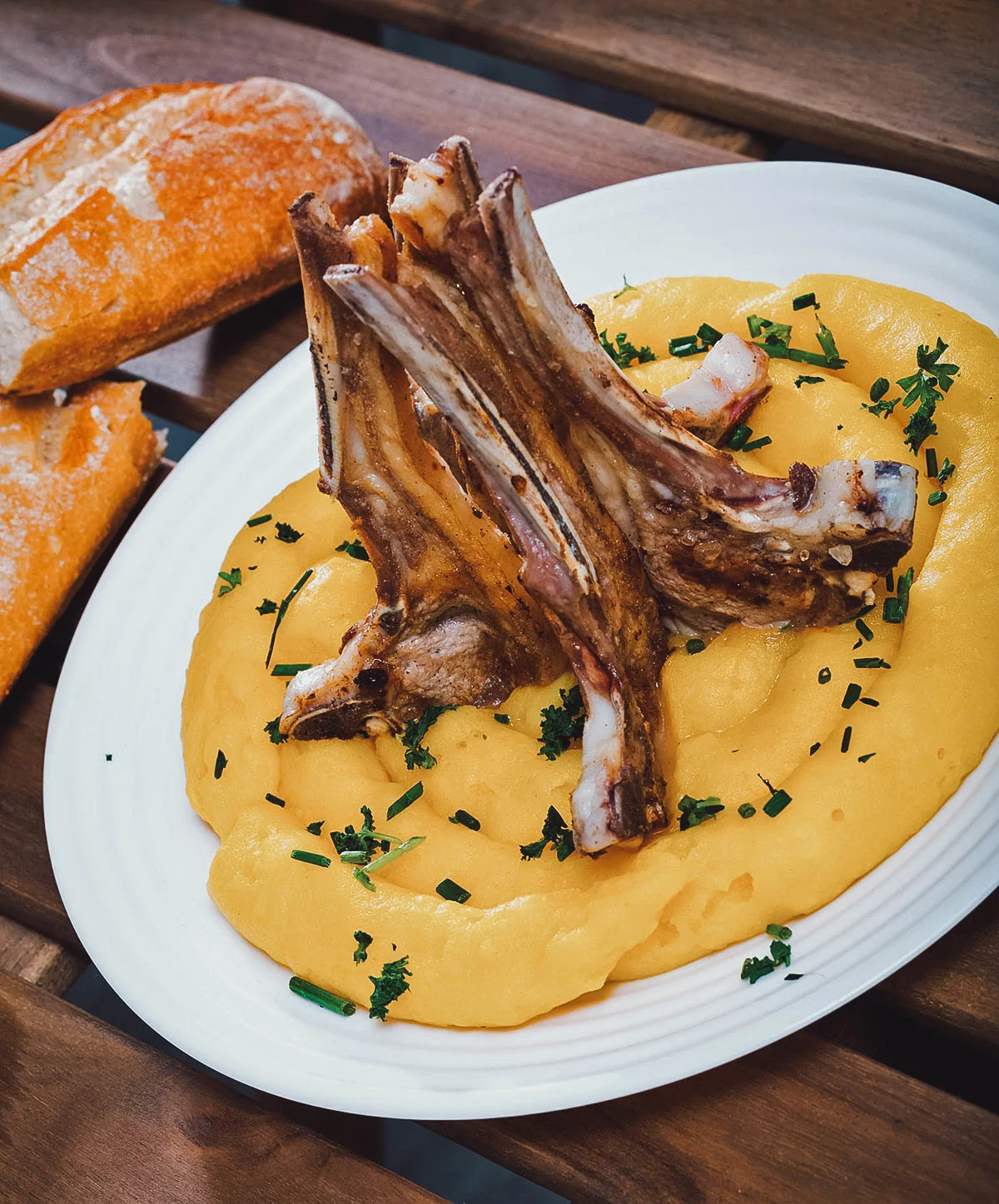 Norwegian Food Pinnekjott, a Norwegian Christmas lamb dish