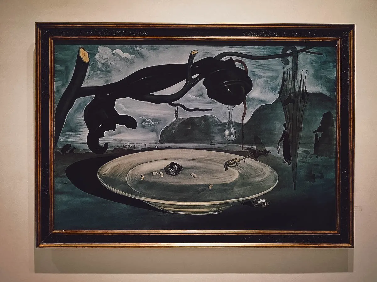 Madrid Travel Guide in Photos: Painting by Salvador Dali at the Reina Sofia Museum