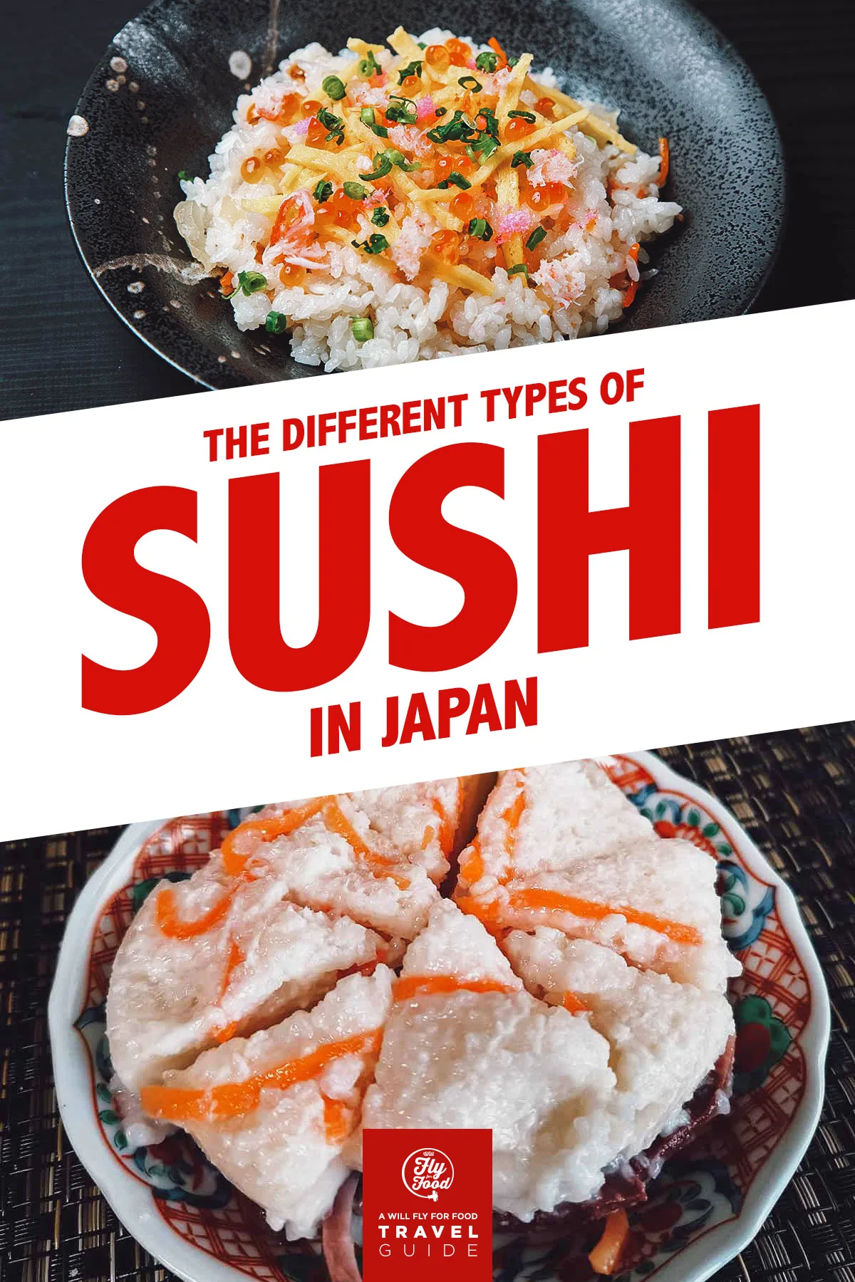 Chirashi and kaburazushi, two of the more interesting types of sushi in Japan
