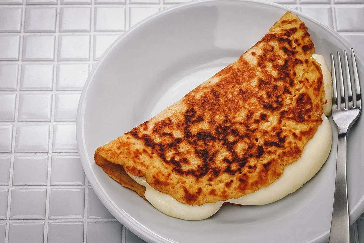 Venezuelan Food Cachapa
