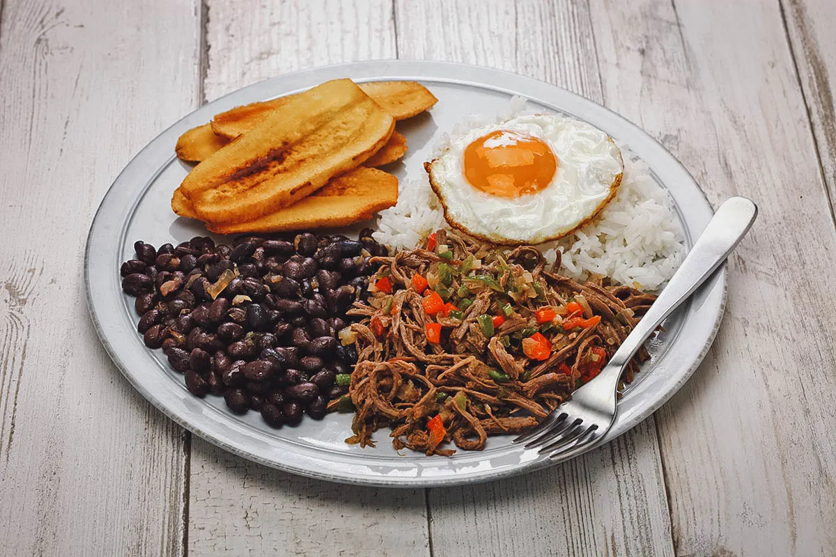 Venezuelan Food Pabellon criollo