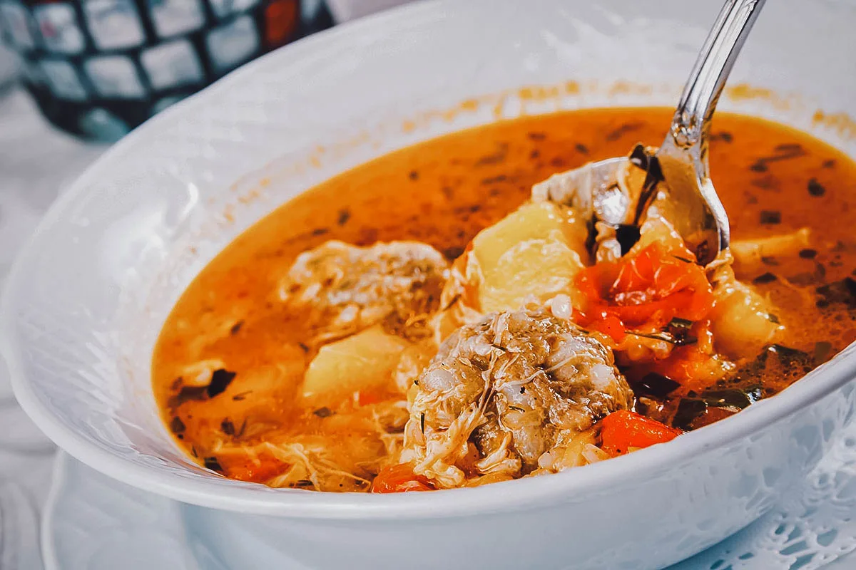 Armenian Food Bowl of kololik