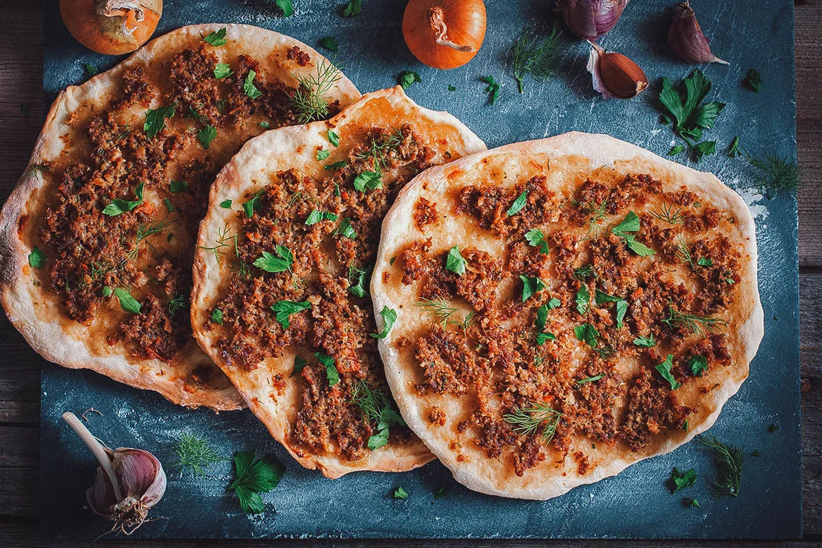 Armenian Food Trio of lamadjo