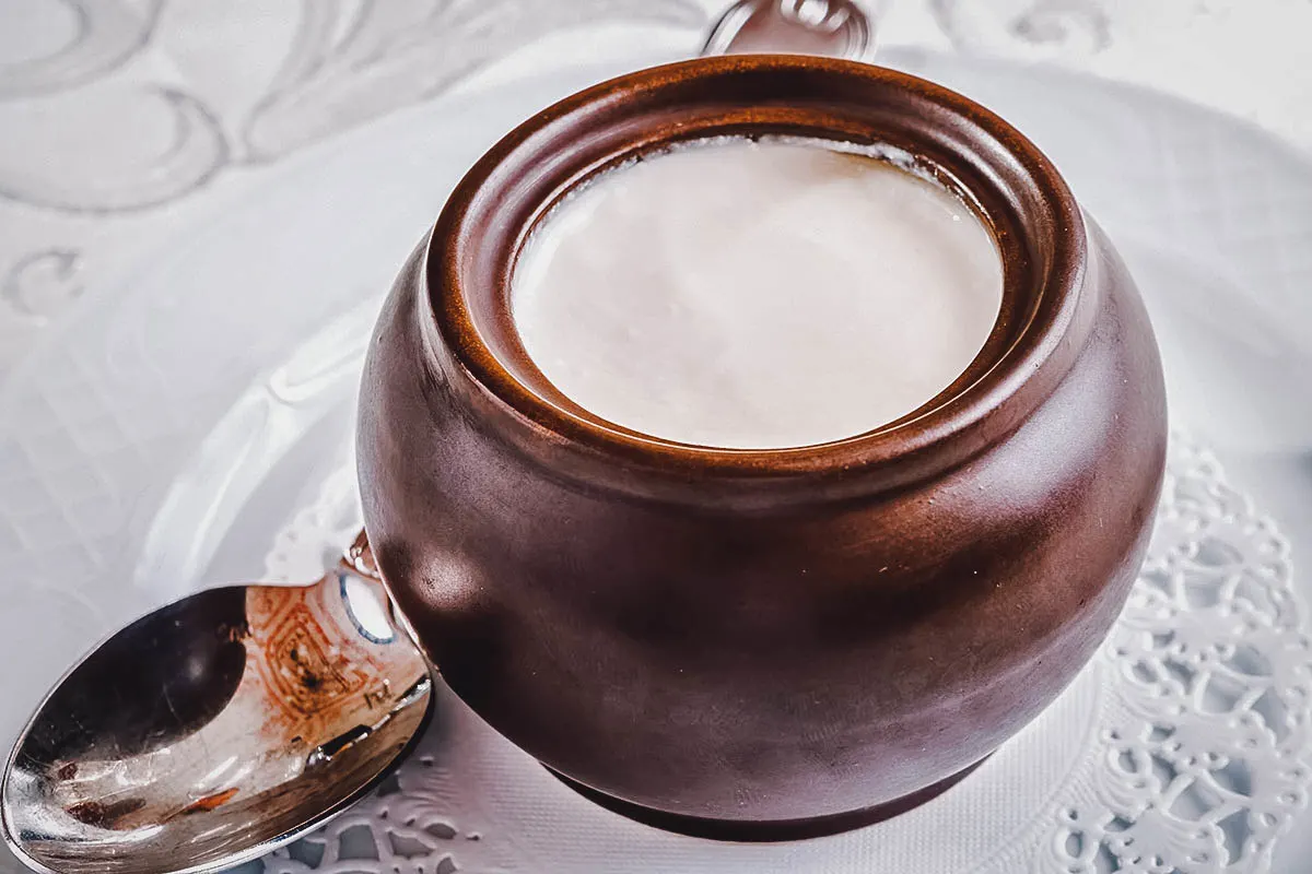 Armenian Food Small jar of matzoon