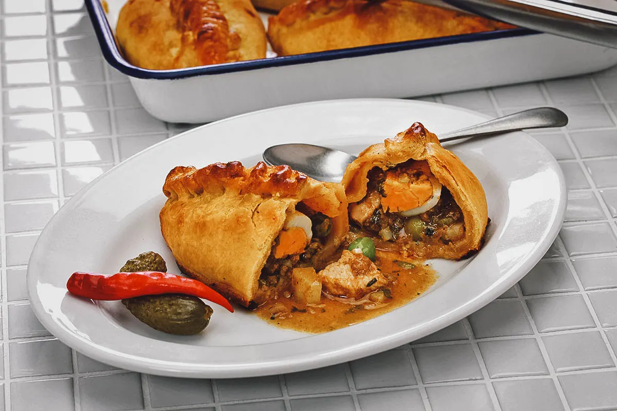 Bolivian Food Salteñas, a Bolivian national dish