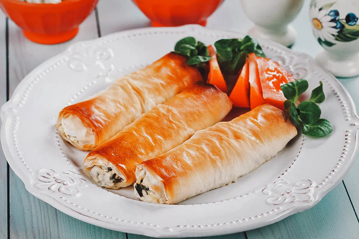 Bosnian Food Burek