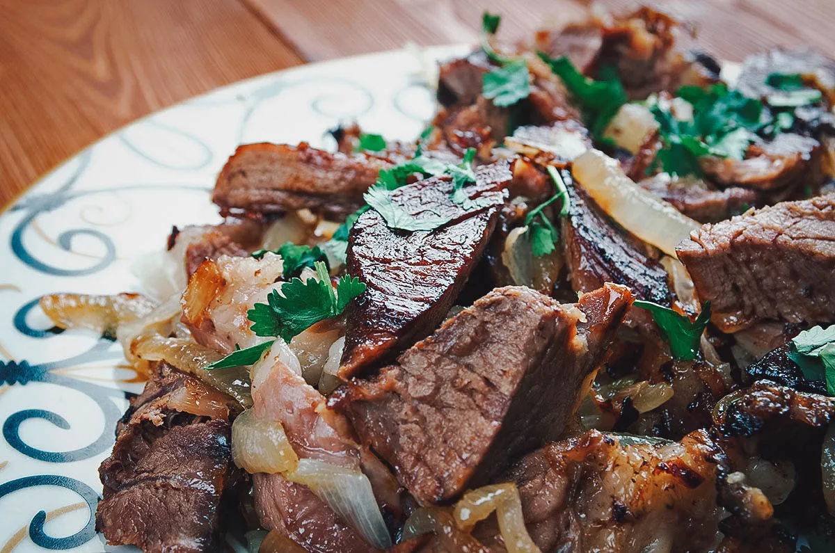 Kazakh Food Kuurdak