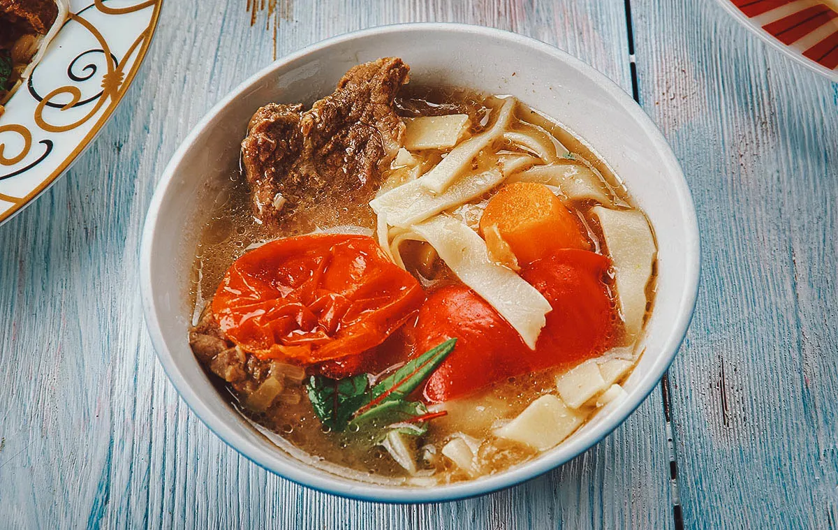 Kazakh Food Shurpa