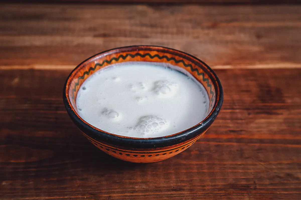 Kazakh Food Bowl of shubat