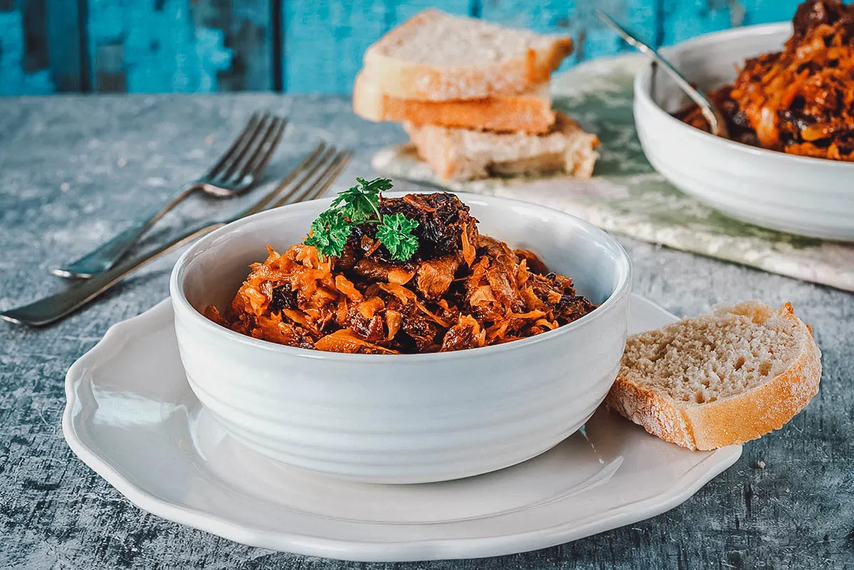 Lithuanian Food Bigos